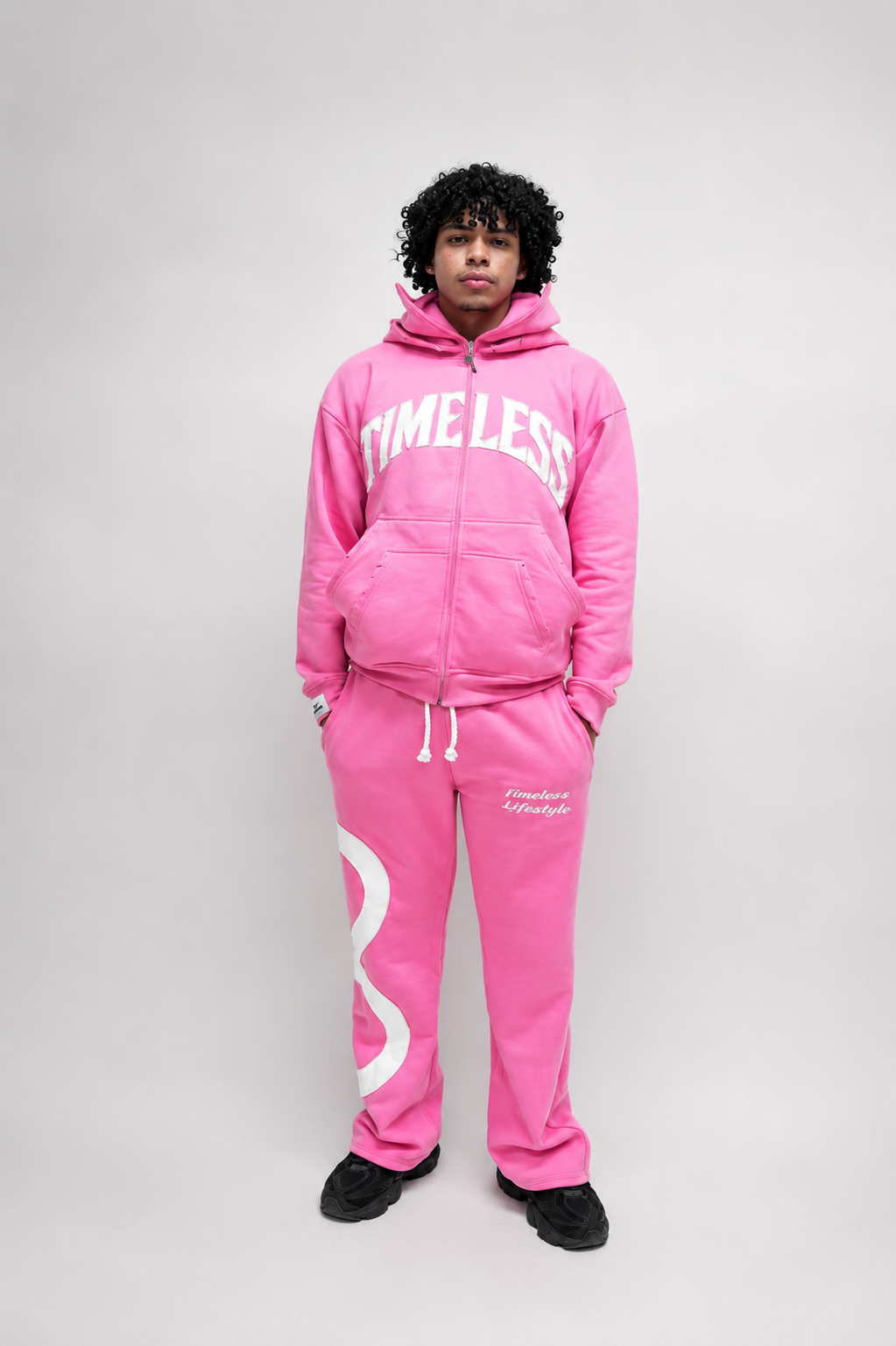 TIMELESS V1 SWEATSUIT — PINK