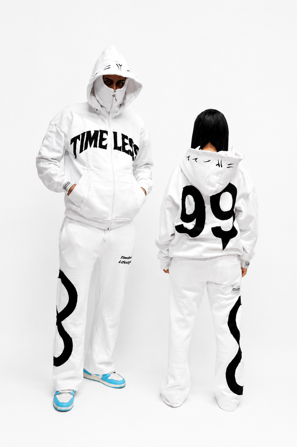 TIMELESS V1 SWEATSUIT — WHITE